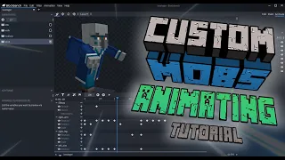 Minecraft Custom Mobs Tutorials 2 ⭐ Animating Bipeds⭐