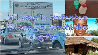 Come to Zimbabwe 🇿🇼  with me || Vlog part 1, Beitbridge, Rural area and more..#SouthAfricanYoutuber