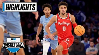 Ohio State vs. North Carolina | Highlights | Big Ten Men’s Basketball | Dec. 17, 2022