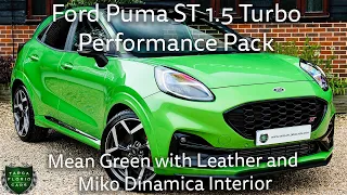 Ford Puma ST 1.5 Turbo registered May 2021(21) finished in Mean Green