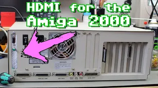 Amiga 2000 RGBtoHDMI Installation