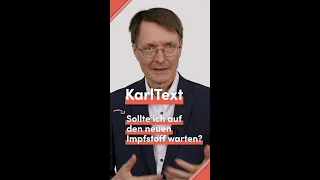 Sollten Sie auf den neuen Impfstoff warten? #KarlText #shorts