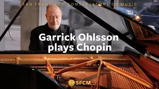 Garrick Ohlsson | Frédéric Chopin "Fantaisie in F Minor Op. 49" | SFCM