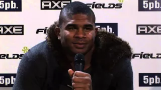 Alistair Overeem's Post-Fight Interview