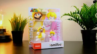 Super Mario: Интерактивная фигурка amiibo – Марио-кот + Пич-кошка