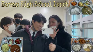 What I eat in a week in Korean High School