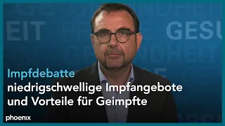 Schaltgespräch mit Klaus Holetschek zur Impfdebatte am 26.07.21