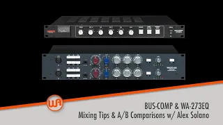 BUS-COMP & WA-273 Post Production Tips w/ Alex Solano