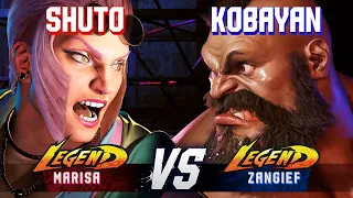 SF6 ▰ SHUTO (Marisa) vs KOBAYAN (Zangief) ▰ High Level Gameplay