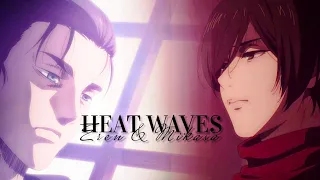 Eren & Mikasa AMV|| Heat Waves [Request]