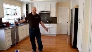 How to clean "Hardwood floors" in under 5 minutes