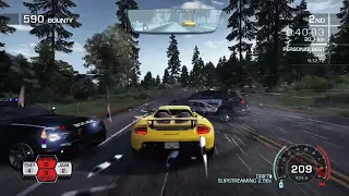 Need for Speed Hot Pursuit(2010) - Porsche Carrera GT - Hotting Up