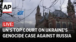 ICJ LIVE: UN top court decides if it will hear Ukraine’s genocide case against Russia