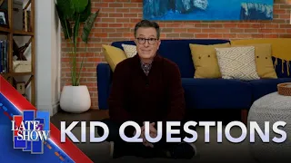 “Why Do People Go Crazy Sometimes?” - Stephen Answers Questions From Kids, With Help From John Cena