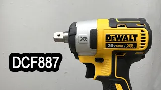 Dewalt dcf887 impact driver change to Wrench driver anvil chuck 1/2