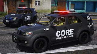 CORE COORDENADORIA de OPERAÇÕES e RECURSOS ESPECIAIS PCCE | GTA 5 POLICIAL