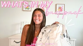 WHAT'S IN MY BACKPACK 2023 | junior year !!