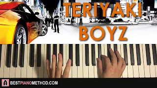 HOW TO PLAY - Tokyo Drift - Teriyaki Boyz (Piano Tutorial Lesson)