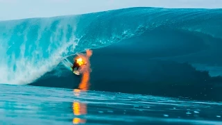 Jamie O'Brien Surfs Teahupo'o on Fire!