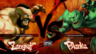 Blanka Vs Zangief 💥💥 !! Ultra Street Fighter 4 !!👊👊