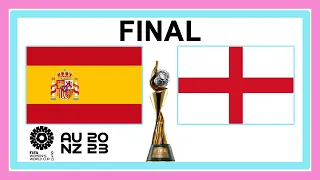 FIFA 23 - Spain vs England Final - Women's FIFA World Cup AU - NZ - Full Match All Goals HD