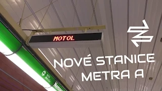 VLOG | Nové stanice metra A