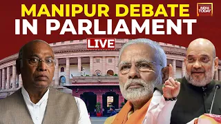 Manipur Debate In Parliament LIVE: Manipur Issue To Be Discussed In Parliament  | Breaking News