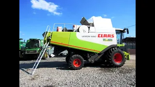 Обзор комбайна  Claas Lexion 580