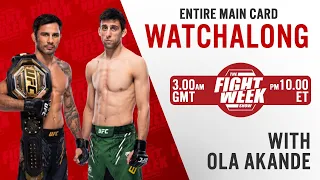 UFC 301 Watch Party | Entire Main Card | Pantoja Vs. Erceg