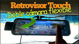 Como Instalar Espejo Retrovisor con Cámara de Reversa Full HD 【Review Unboxing】Banggood