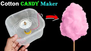 How To Make Cotton Candy Machine From Motor At Home | Diy Cotton Candy Machine | Cotton Candy