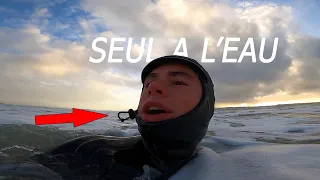 SURF AU SUNSET DANS 1M80 AVEC PERSONNE A L'EAU ( c'est grave 🔥 ) | POV edit ( Vlog Surf )