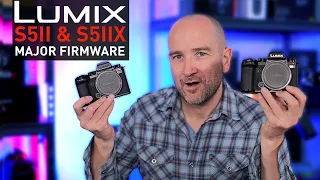 Panasonic LUMIX S5II 3.0 & LUMIX S5IIX 2.0 Major Firmware Upgrades are HERE!