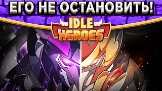 🔥Idle Heroes🔥Бомбардировка башни от Дасмога, 160 орбов в свет и тьму на новом аккаунте!