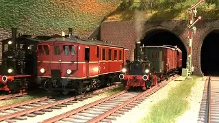 Spur1 Indoor April 2019: Ein Hauch Museumsbahn mit BR 98 / DT8 *** ゲージ1 модели Spoor1 1:32 Gauge1