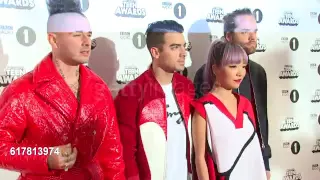 DNCE attends BBC Radio 1's Teen Awards in London