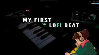 making my first Lofi beat with the Akai MPKmini & Novation Launchpad | Lofiseries #1