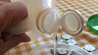 what happens to silver in VINEGAR???