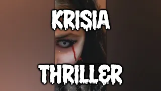 KRISIA: Singing - "THRILLER" as Michael Jackson - HAPPY HALLOWEEN