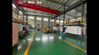 Apollo new factory and 5L bottle production test-Blow molding machine