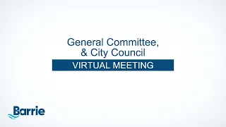 General Committee/City Council Meeting  | December 13, 2021