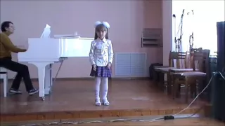 Алина Алексейкина, 6 лет Киса-кисуня