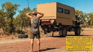 1300kms Unimog Remote Touring, Deep River Crossings & Blowouts - Expedition Gibb River Road