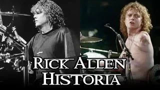 La Admirable Historia del Baterista de un solo Brazo RICK ALLEN (Def Leppard)