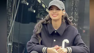 Lisa so Beautiful at Blackpink Bornpink World Tour in Kaohsiung Taiwan Day-1! Souncheck