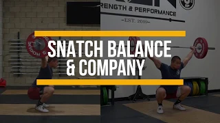 Snatch Balance, Drop Snatch, and Heaving Snatch Balance: What's the difference?