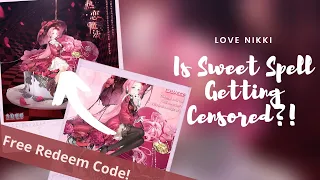 [FREE REDEEM CODE] IS SWEET SPELL GOING TO BE CENSORED??! (Ft Glitches in Love Nikki)