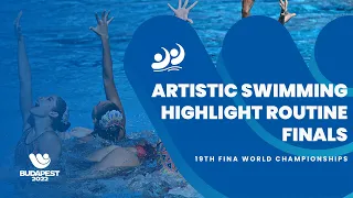 (Full Event) Artistic Swimming Highlight Routine Finals #finabudapest2022