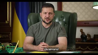 Address of the President of Ukraine Zelensky on the results of the 189 day of the war (2022) UA news