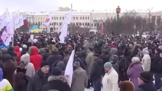 05. Митинг памяти Бориса Немцова, 27 февраля 2016, Санкт Петербург, Марсово поле